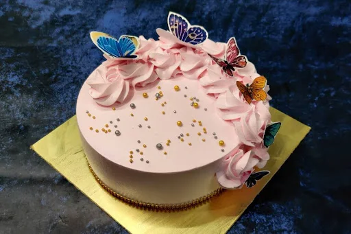 Designer Gulkand Cake [500 Grams]