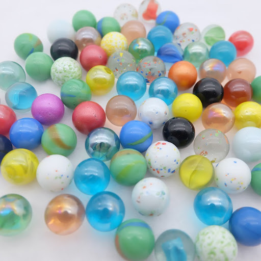 Title 4, 16 mm Glass Ball for Pinball Machine, Console G...