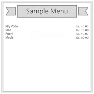 Sri Ganesh Cafe menu 1