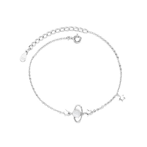 Title 5, Sterling Silver Planet Bracelet For Women Speci...
