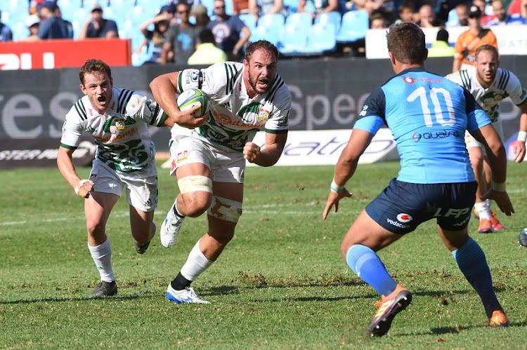 Tyler Ardron of the Chiefs during the Super Rugby match between Vodacom Bulls and Chiefs at Loftus Versfeld on March 23, 2019 in Pretoria, South Africa.