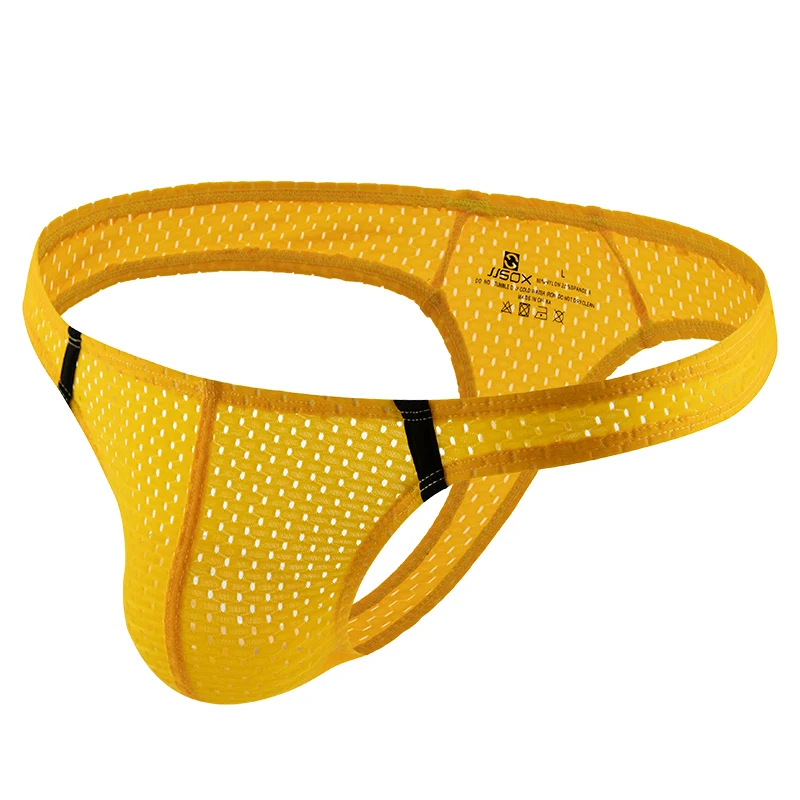 Slip T-shape en maille pour homme, idéal pour le jeu, respirant et offrant un confort optimal, sensation de fraîcheur garantie.