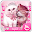 Cute Pink Lovely Cat Keyboard Theme Download on Windows