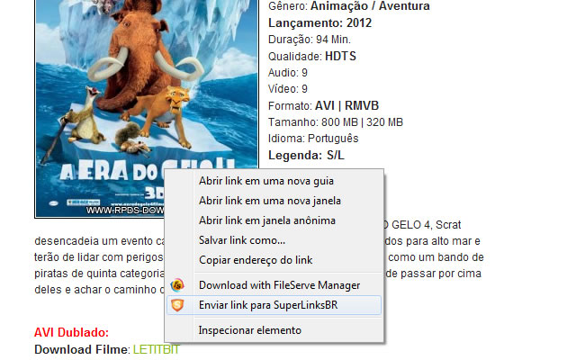 Plugin para downloads com SuperLinksBR Preview image 1