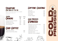 Only Cold Brew menu 2