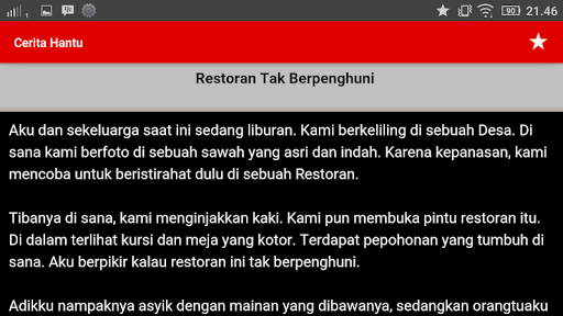 Cerita Hantu Horor Seram