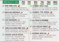 La Pino'z Pizza menu 2