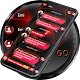 SMS Theme Sphere Red - black chat text message Download on Windows