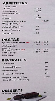 Pizza Hut menu 2