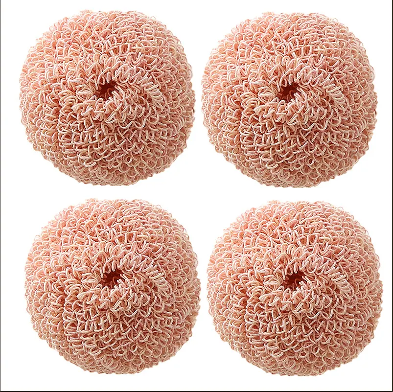 Eggshell Chicken Handle Pot Brush Kitchen Fiber Replaceable Cleaning Ball. Efficient and easy cleaning for your pots and