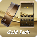 Gold Tech Theme for Huawei P9+ icon