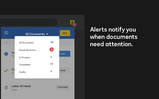DocuSign eSignature for Chrome
