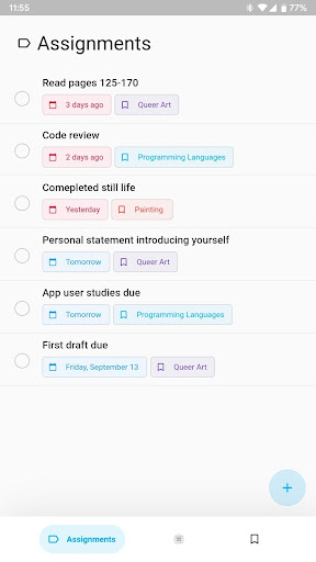 Gracker : Track your homeworks, classes and exams