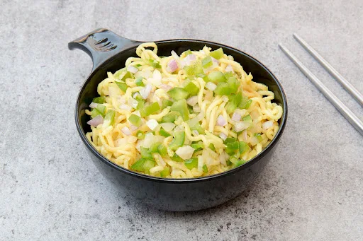 Onion And Capsicum Fried Maggi