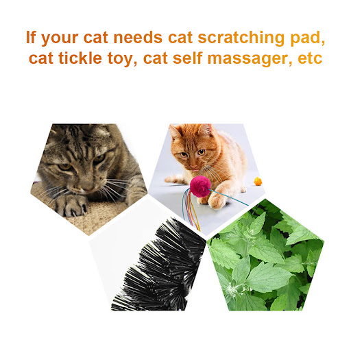 Title 8, Cat Arch Rubbing Device Massage Brush Antipruri...