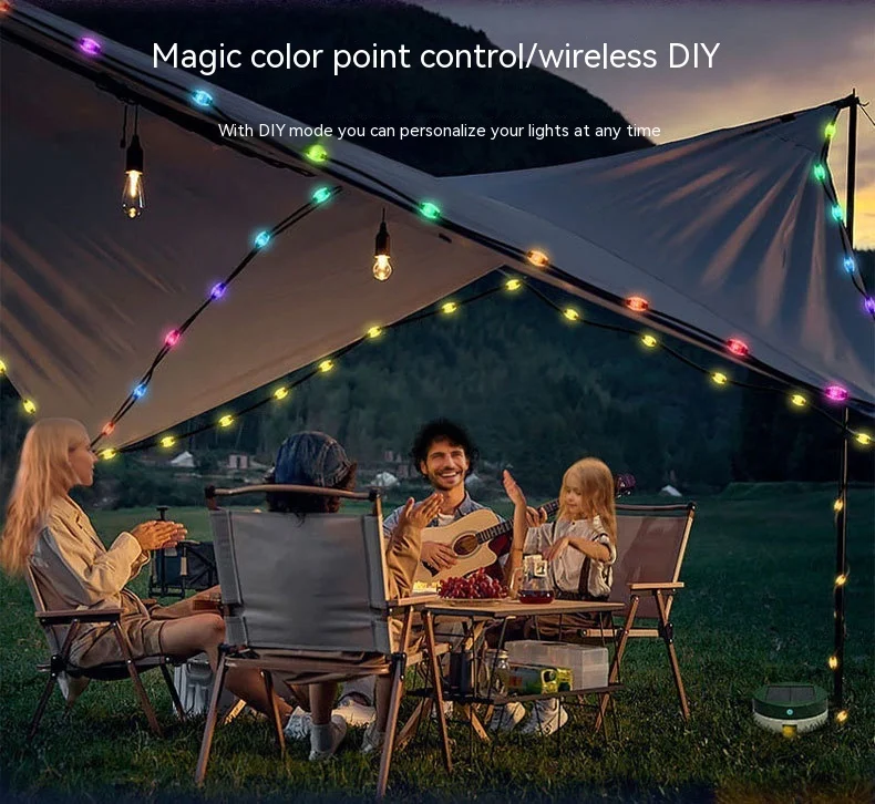 Title 3, Solar Camping Multifunctional Waterproof Tent D...