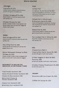 Cafe By The Lane menu 8