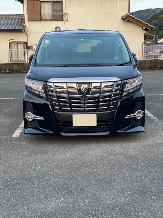 アルファードの愛車に感謝・アルファード・正面写真・車高調整・梅雨明けまだかに関するカスタム事例の投稿画像1枚目