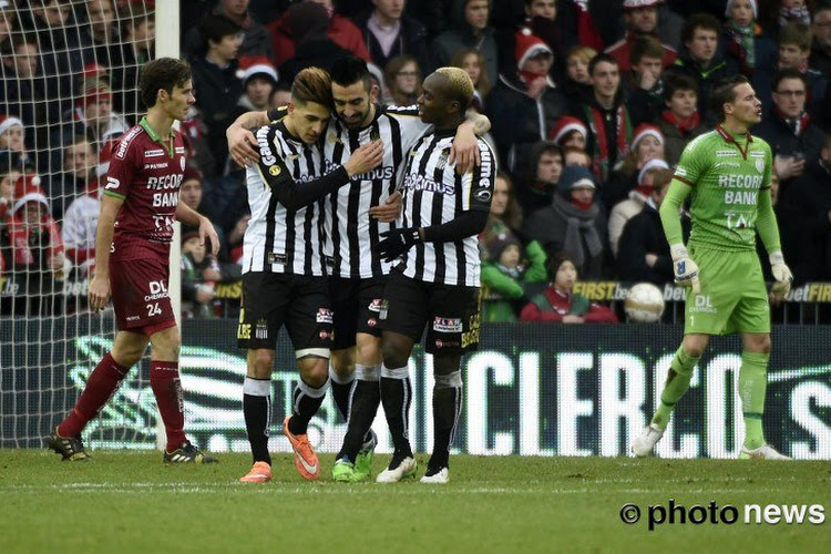 Les Zèbres clôturent l'année 2014 en force à Zulte-Waregem (1-3)