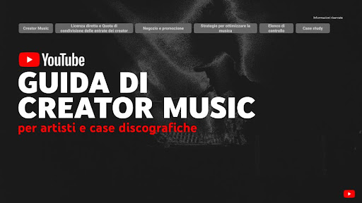 Guida di Creator Music per artisti e case discografiche