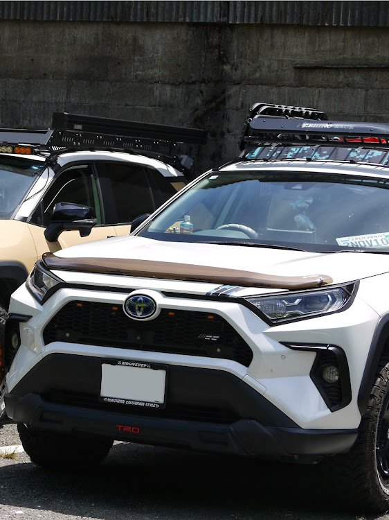 RAV4のキャンプオフ・大観峰・ゴンドーシャロレー・社畜の息抜き💡に関するカスタム事例の投稿画像9枚目