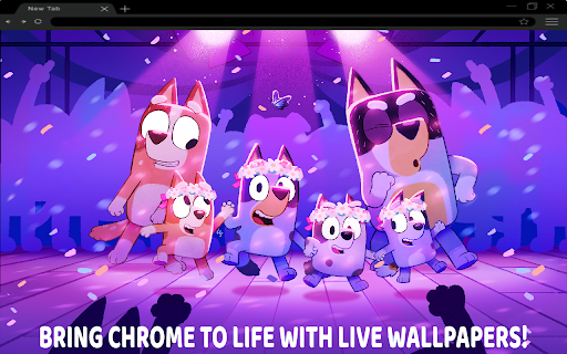 Blue Anime Stage Show Live Wallpaper