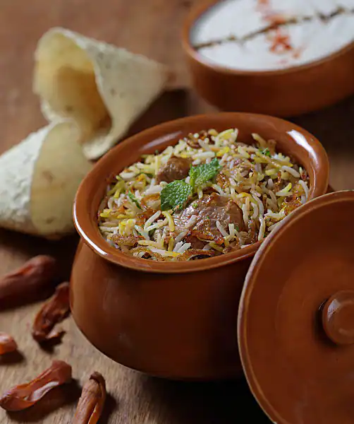 Mataka(clay Pot) Mutton Dum Biryani