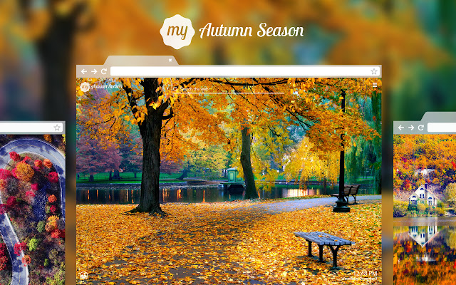 My Autumn Season HD Wallpapers New Tab Theme