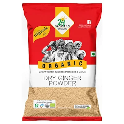 24 Mantra Organic Powder - Dry Ginger - 50 g