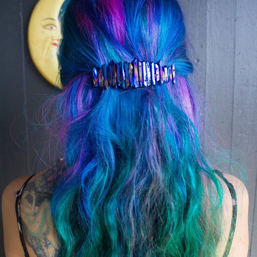 Title 9, 8cm Multicolor Spring Crystal Hairpin Headwear ...