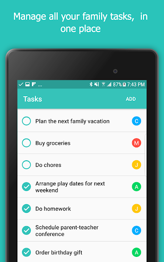Calroo Family Organizer