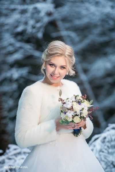 Fotógrafo de bodas Marina Zenkina (marinazenkina). Foto del 1 de febrero 2017