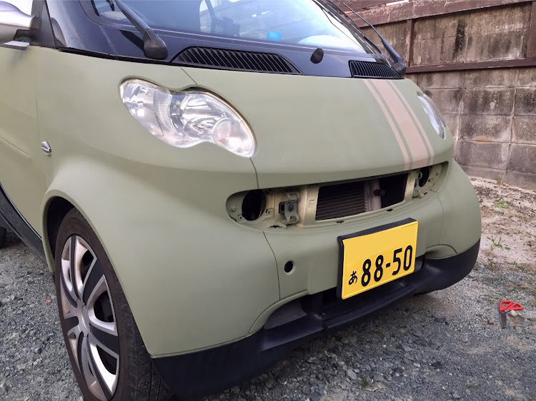スマートKのストライプ塗装に関するカスタム事例の投稿画像3枚目