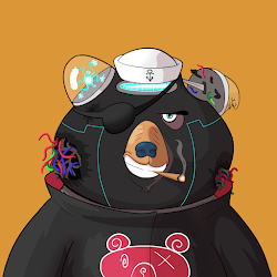 #1614 • Curvy Bouncy Iron Bear