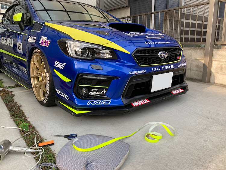 WRX STIのDIY・蛍光イエローに関するカスタム事例の投稿画像8枚目