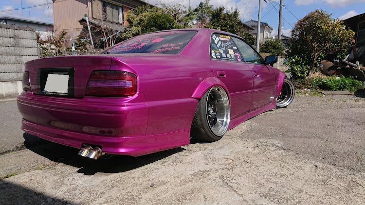 チェイサーの純正フルエアロ・ステッカー欲しいです・洗車・Team4715・Type100 CHASER racing clubに関するカスタム事例の投稿画像1枚目