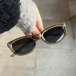 Olive green grey lens