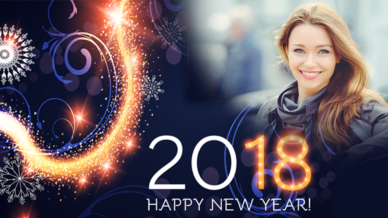 Happy New Year Photo Frame 2018 Photo Editor Android Apps On