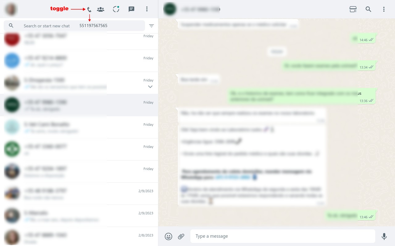 WhatsApp Talk to Unsaved Contacts Preview image 0