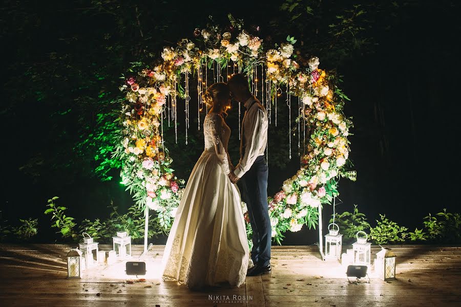 Hochzeitsfotograf Nikita Rosin (rosin-wedding). Foto vom 31. Juli 2018