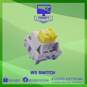 Công Tắc Bàn Phím Cơ Ws Switch - Wuque Studio Switch - Có Hỗ Trợ Lube - Zoopc