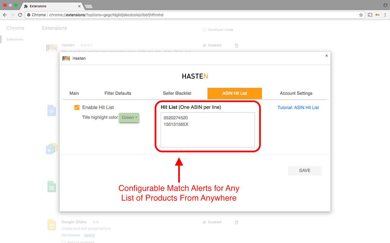 Hasten - Amazon Workflow & Arbitrage Tool Preview image 6