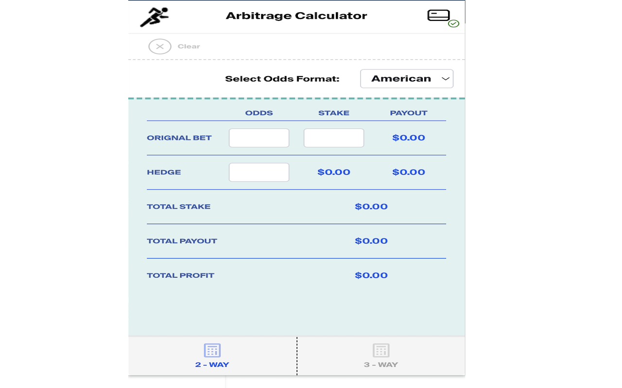 Arbitrage Calculator Preview image 0