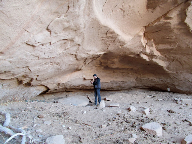 Chris in the alcove