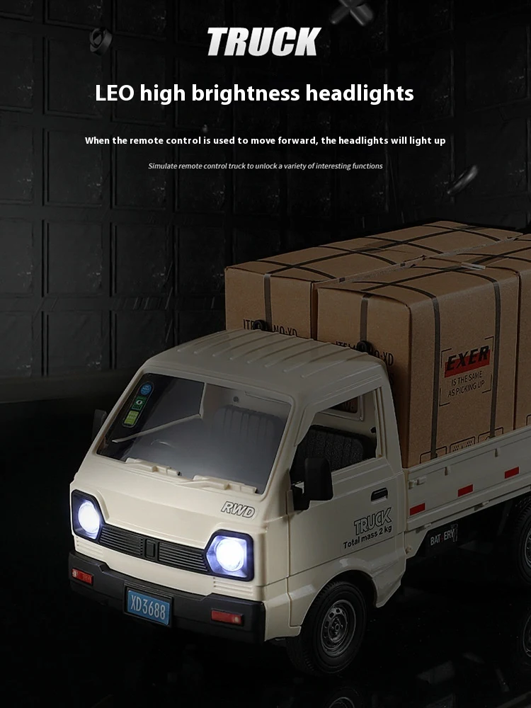 Title 6, Remote Control City Truck Car Drift Car Cargo L...