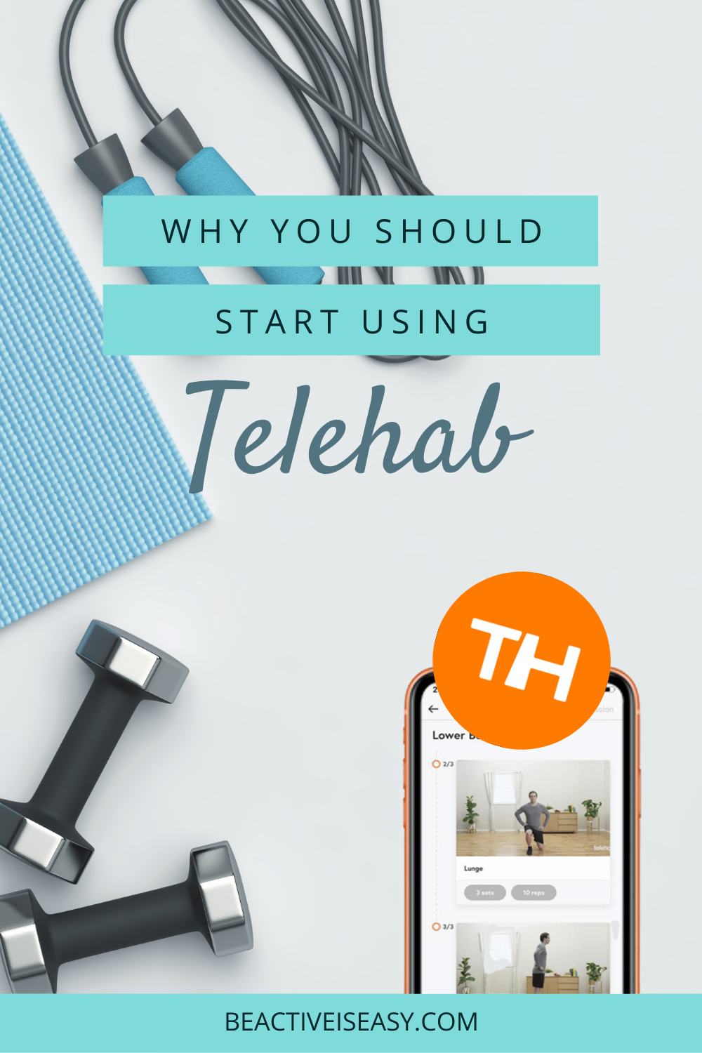 Pinterest for the 5 reasons I Use Telehab for My Clients