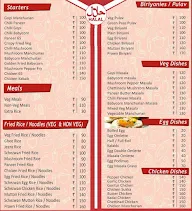 Wins Restaurant menu 2