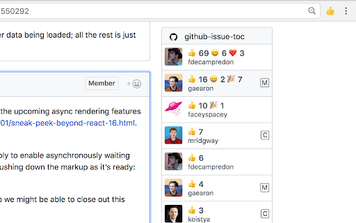 github issue toc Preview 2
