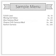 Seedha Saada Samosa menu 1