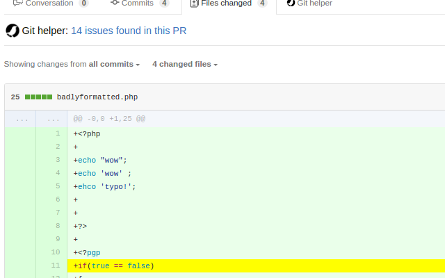 Github Helper: Code review tool Preview image 3